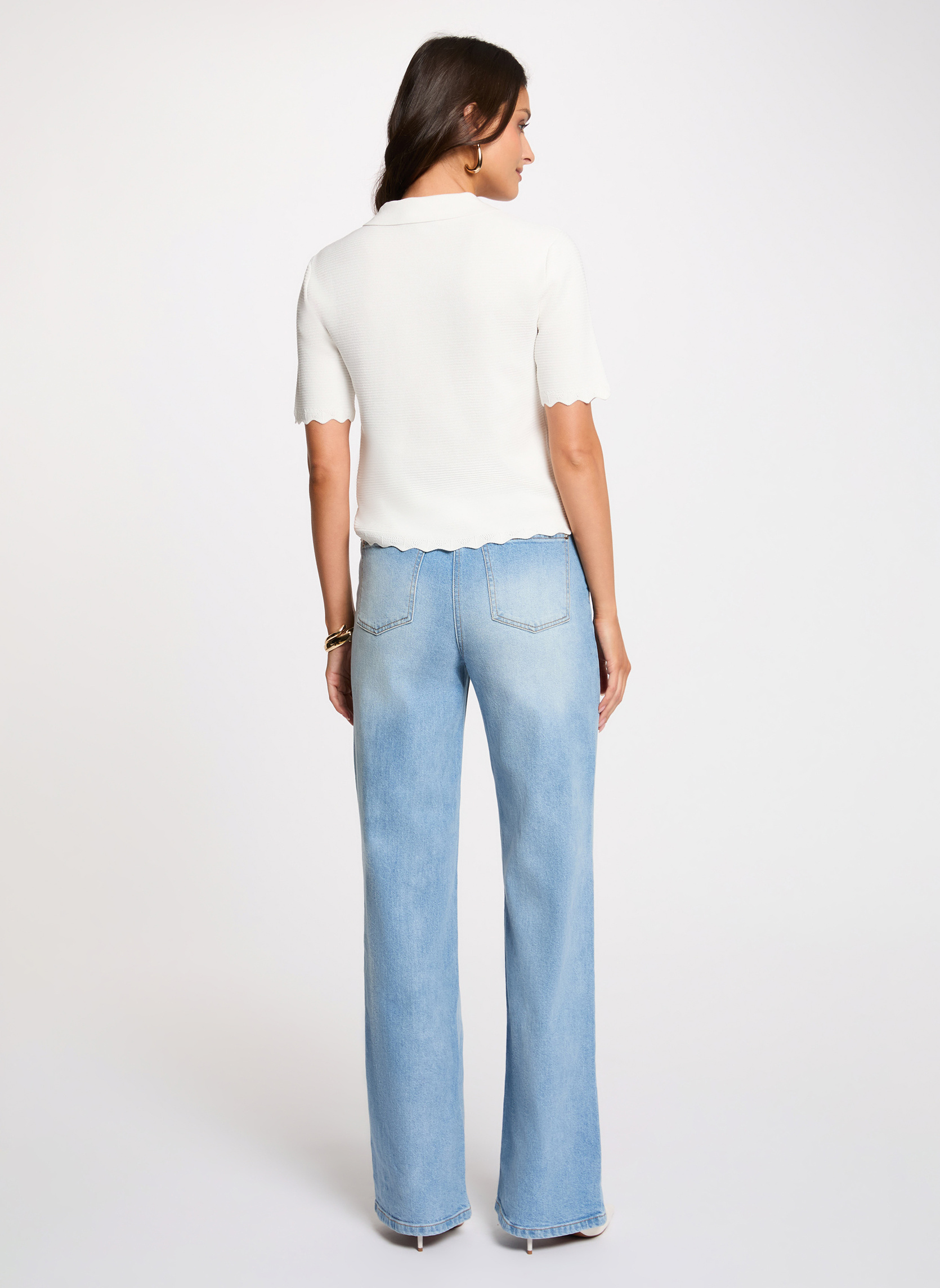 Pulls 262-MILINI femme blanc Morgan Pulls 262-MILINI femme blanc Blanc