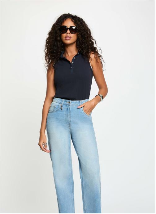 Morgan Débardeurs 262-DMARINE femme bleu