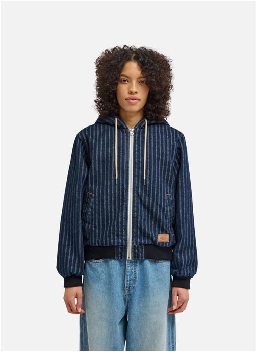 Element Blousons Dulcey Herringbone femme bleu