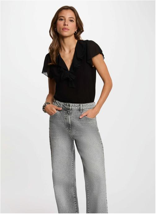 Morgan Tee-shirts 262-DCAROLA femme noir