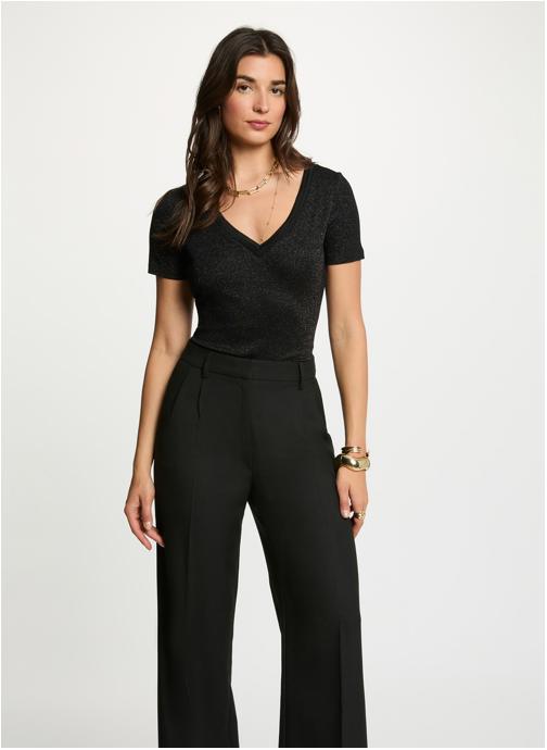 Morgan Tee-shirts 261-DIWINA femme noir