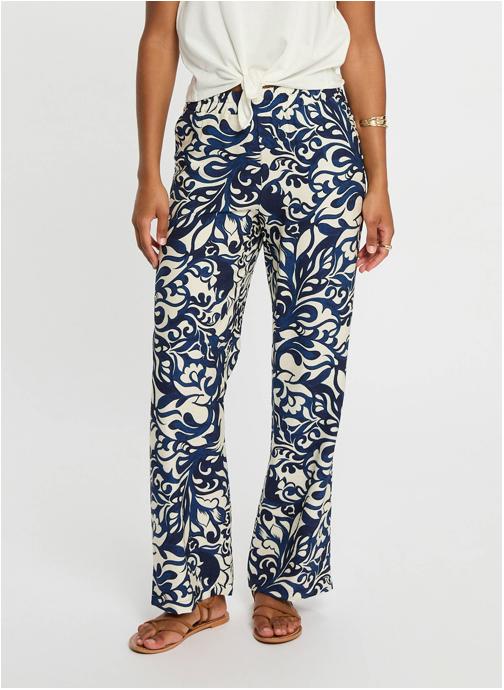 Morgan Pantalons droit 251-PCALY femme multicolore