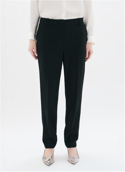 Caroll Pantalons droit 261P-PGUST femme noir