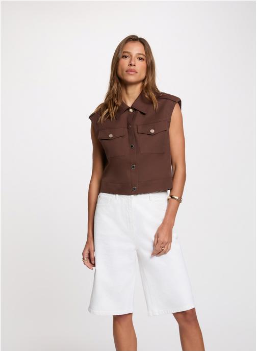 Morgan Vestes 262-VJITTA femme marron