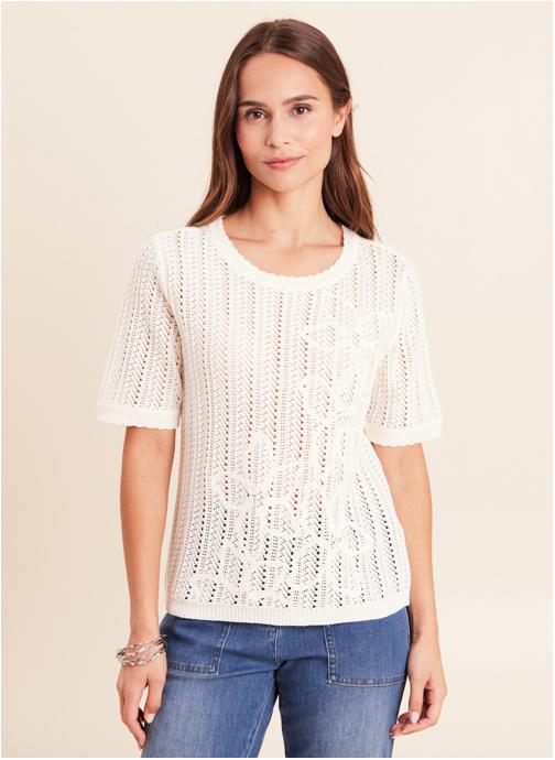 Bréal Pulls MYSOUL femme blanc