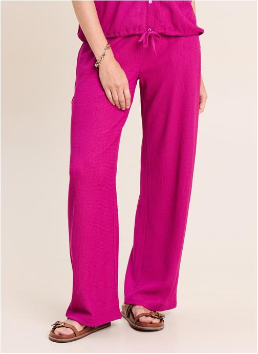 Bréal Pantalons droit PECRINKOU femme violet