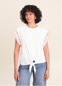 Tee-shirts TIMIABROD femme blanc Bréal Tee-shirts TIMIABROD femme blanc Blanc