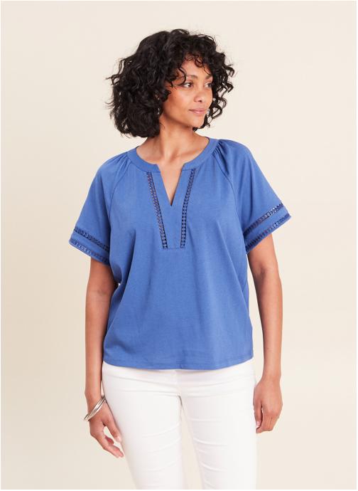 Bréal Tee-shirts TESLUSOUL femme bleu