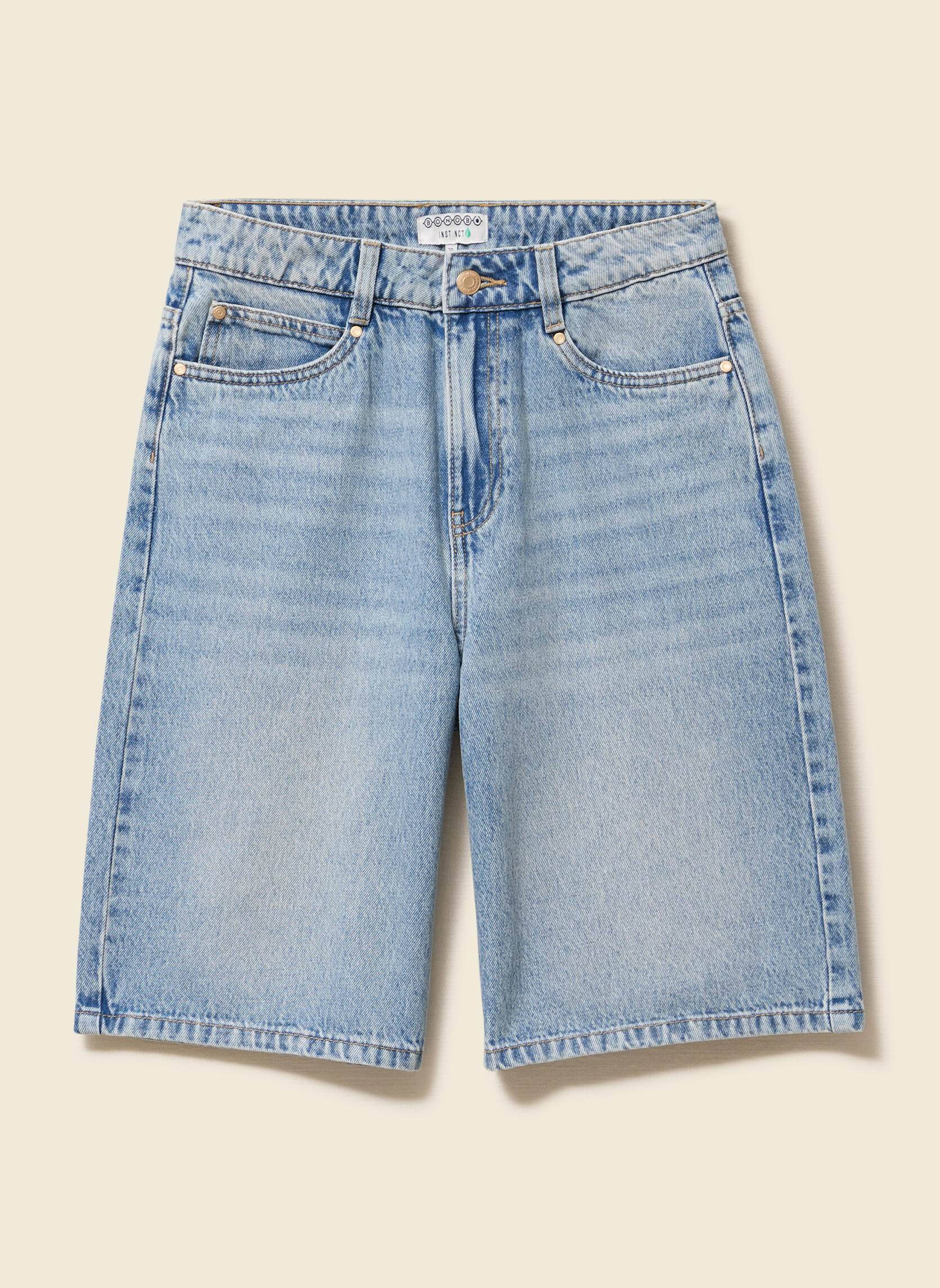 Shorts JORT1F femme bleu Bonobo Shorts JORT1F femme bleu Bleu clair