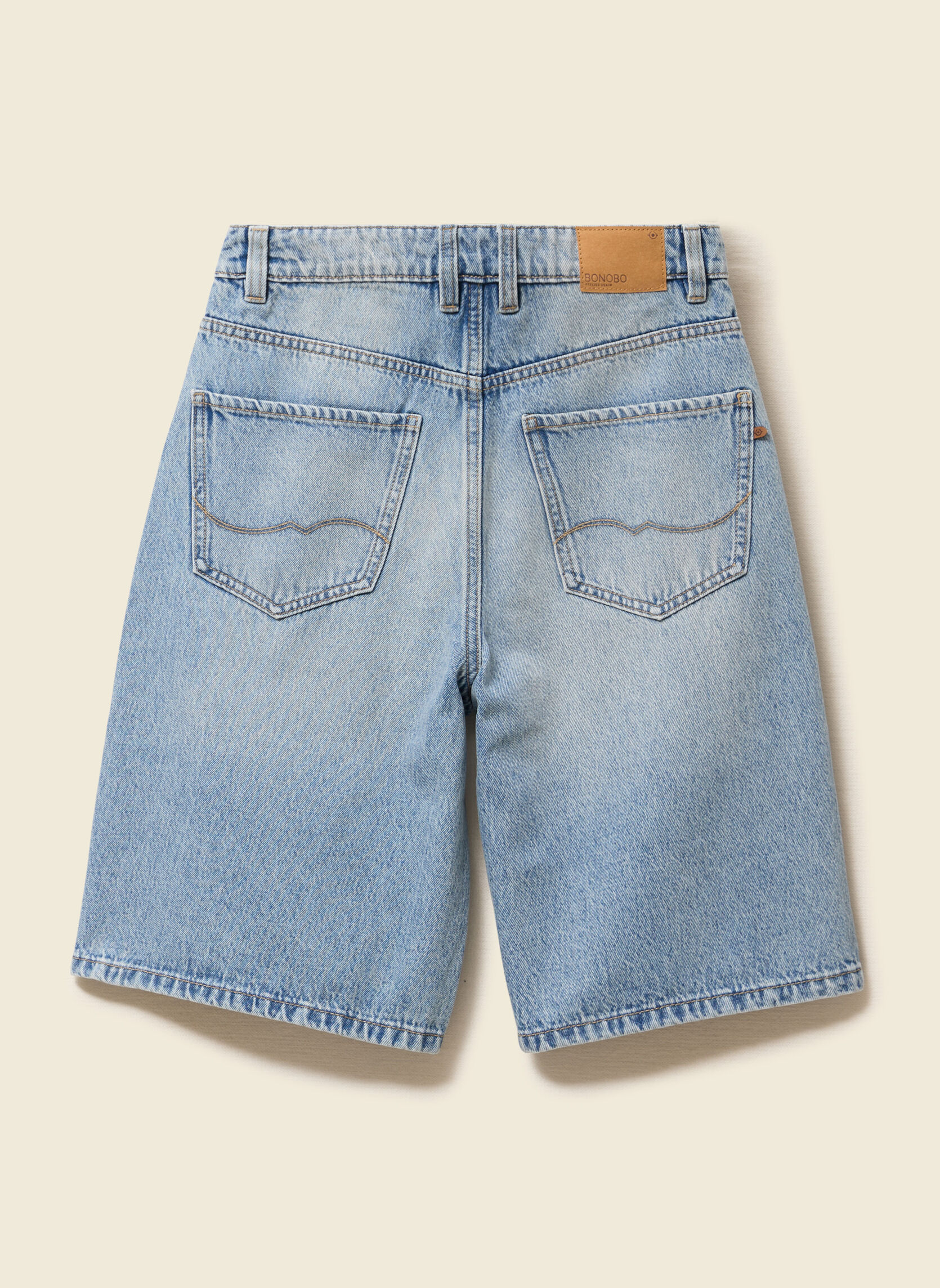 Shorts JORT1F femme bleu Bonobo Shorts JORT1F femme bleu Bleu clair
