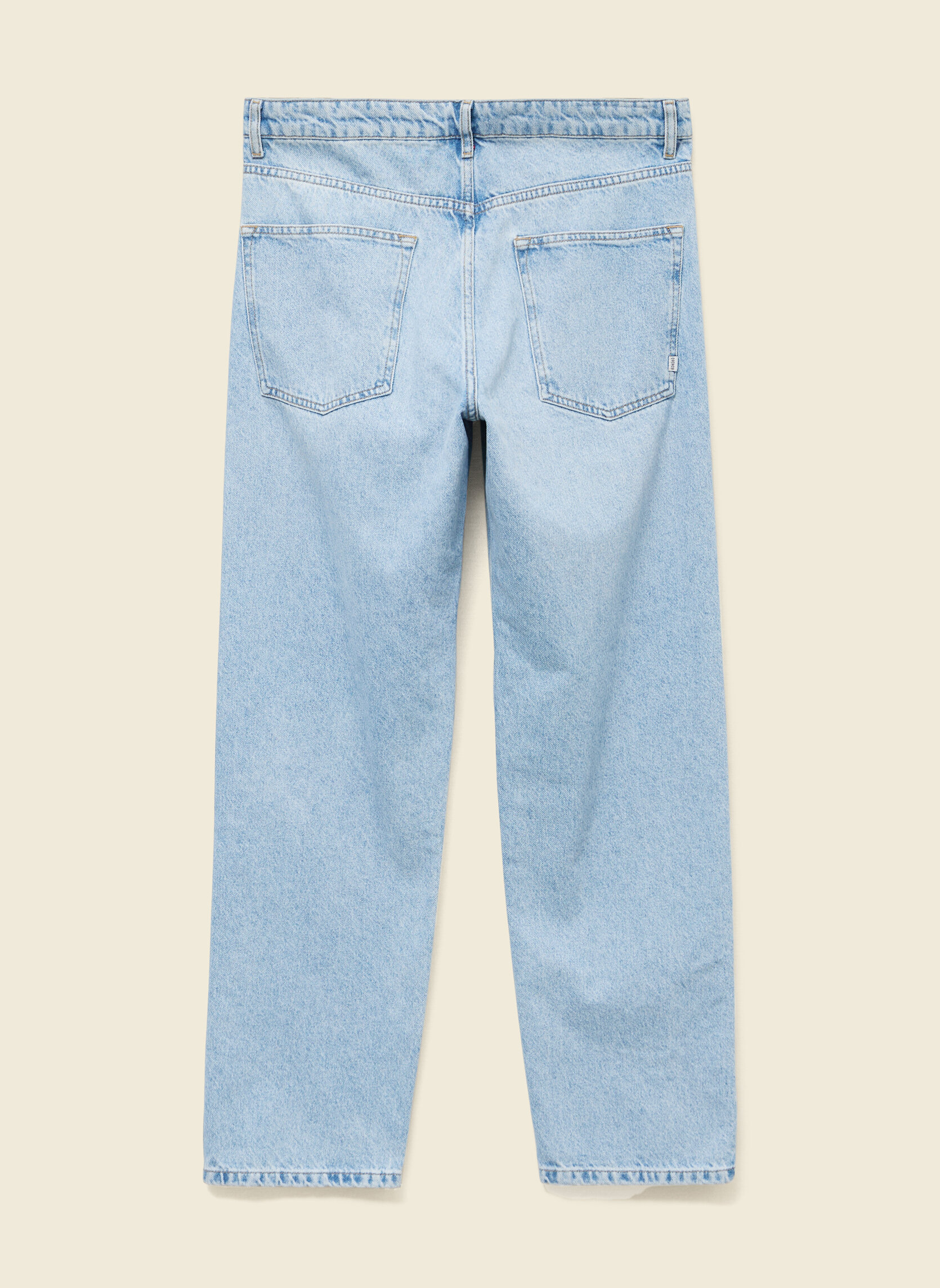 Jeans droit RELAX-INNOV homme bleu Bonobo Jeans droit RELAX-INNOV homme bleu Bleu clair