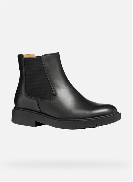 Geox Bottines basses D SPHERICA EC1 B femme noir
