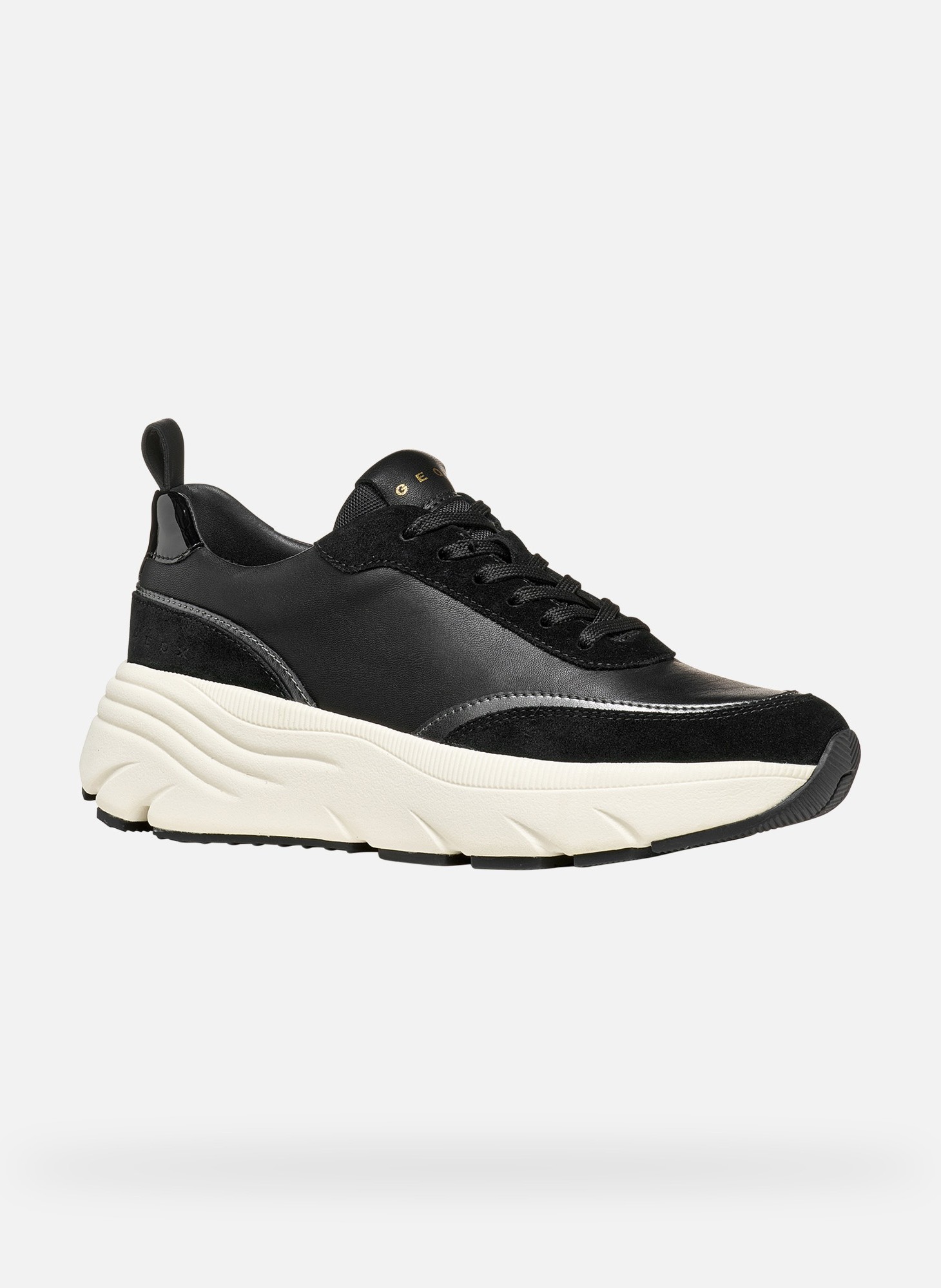 Baskets basses DIAMANTA WOMAN femme noir Geox Baskets basses DIAMANTA WOMAN femme noir Noir