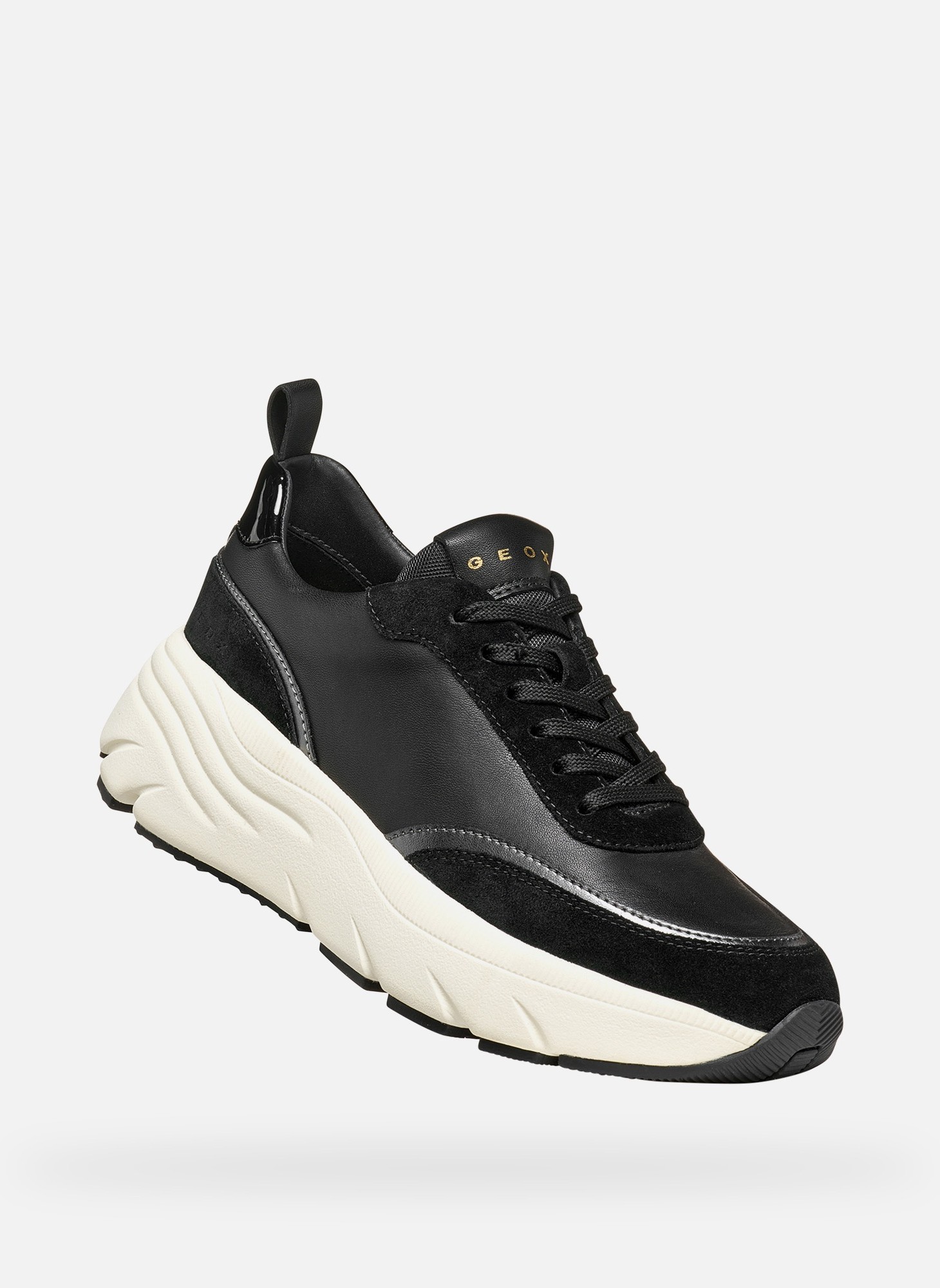 Baskets basses DIAMANTA WOMAN femme noir Geox Baskets basses DIAMANTA WOMAN femme noir Noir