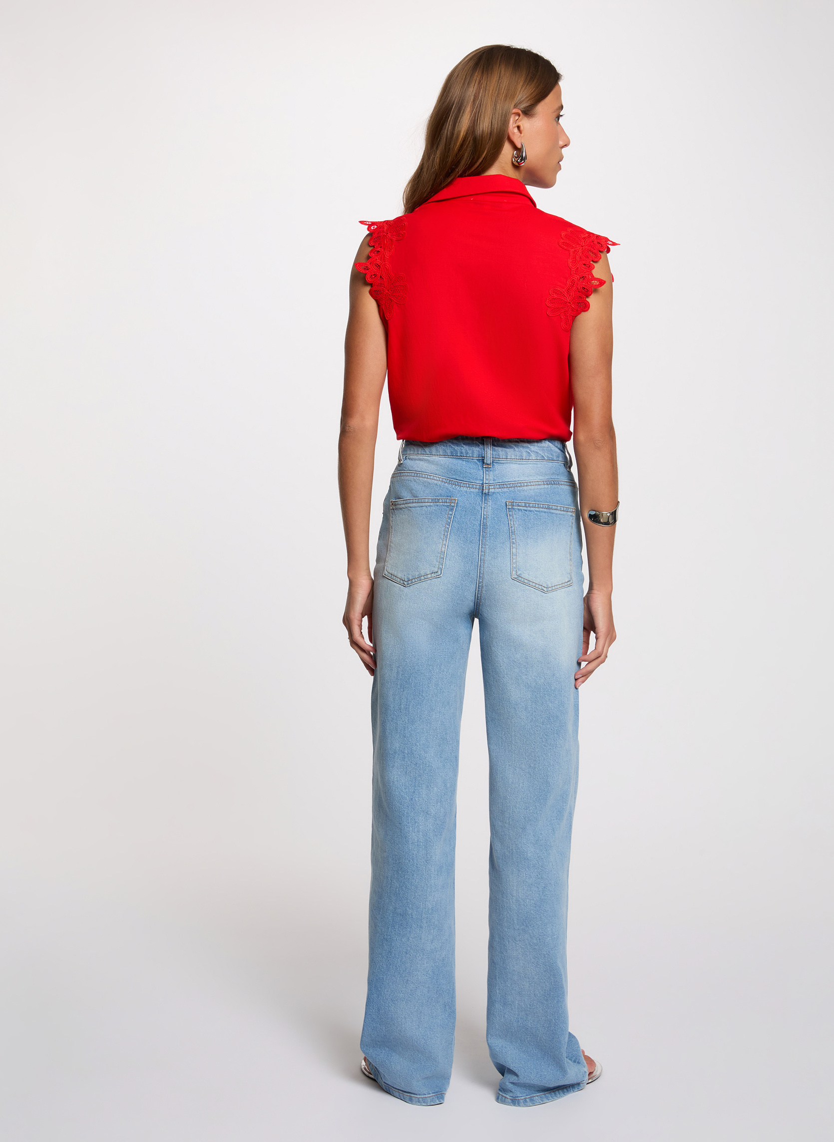 Débardeurs 262-DLISA femme rouge Morgan Débardeurs 262-DLISA femme rouge Rouge