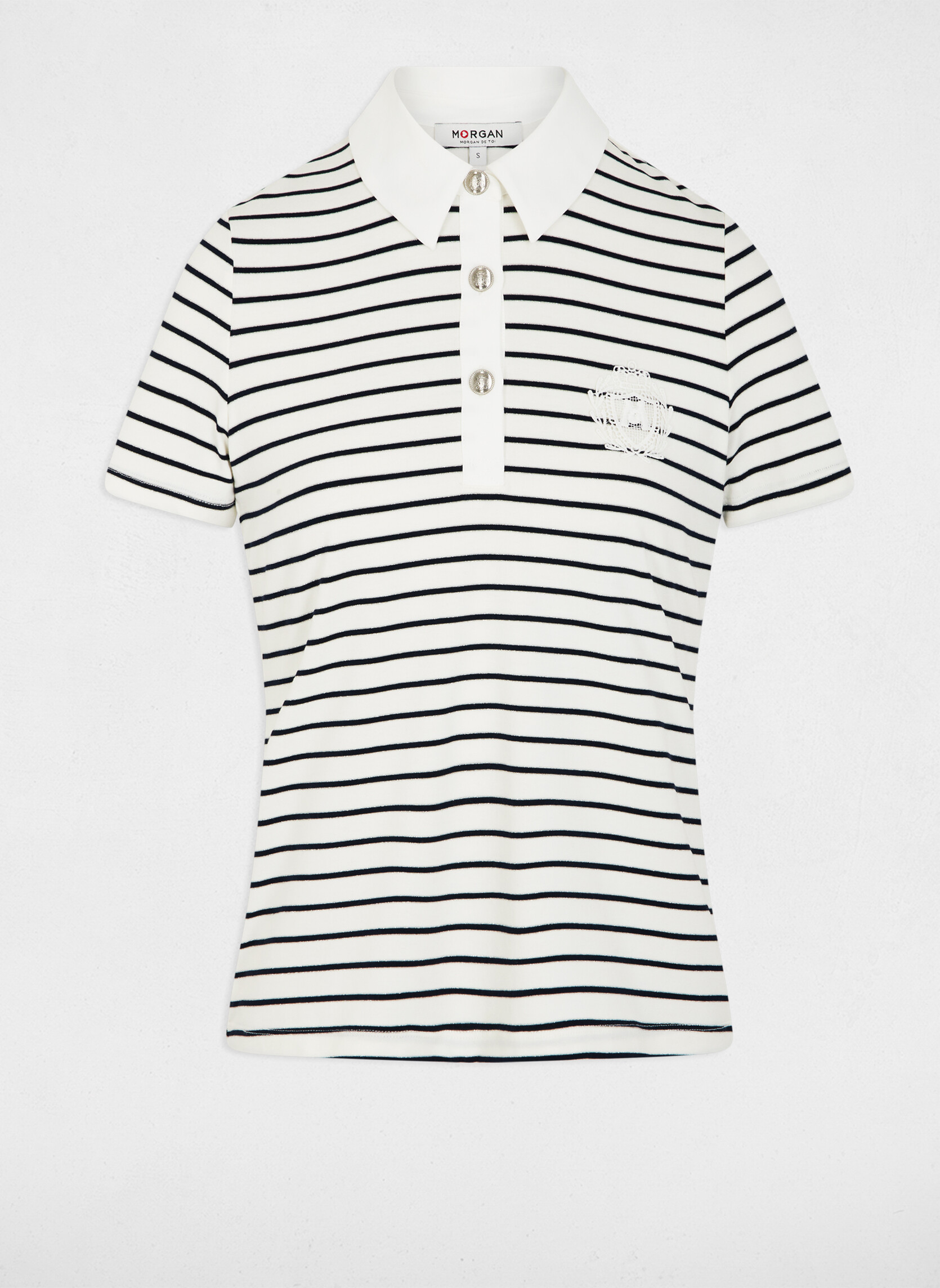 Tee-shirts 262-DPOLIS femme blanc Morgan Tee-shirts 262-DPOLIS femme blanc Blanc
