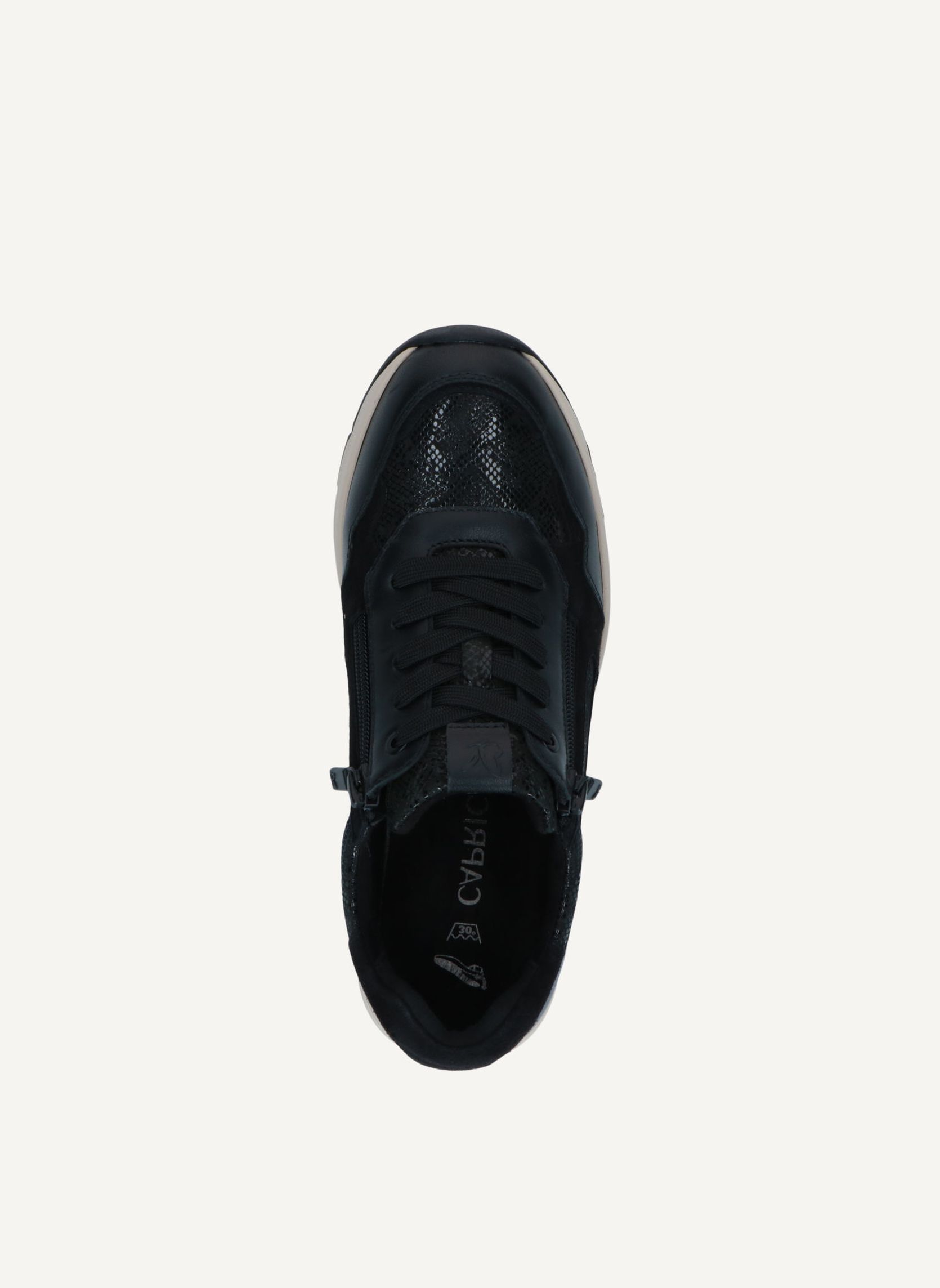 Baskets basses 9-23722-47 femme noir Caprice Baskets basses 9-23722-47 femme noir Noir