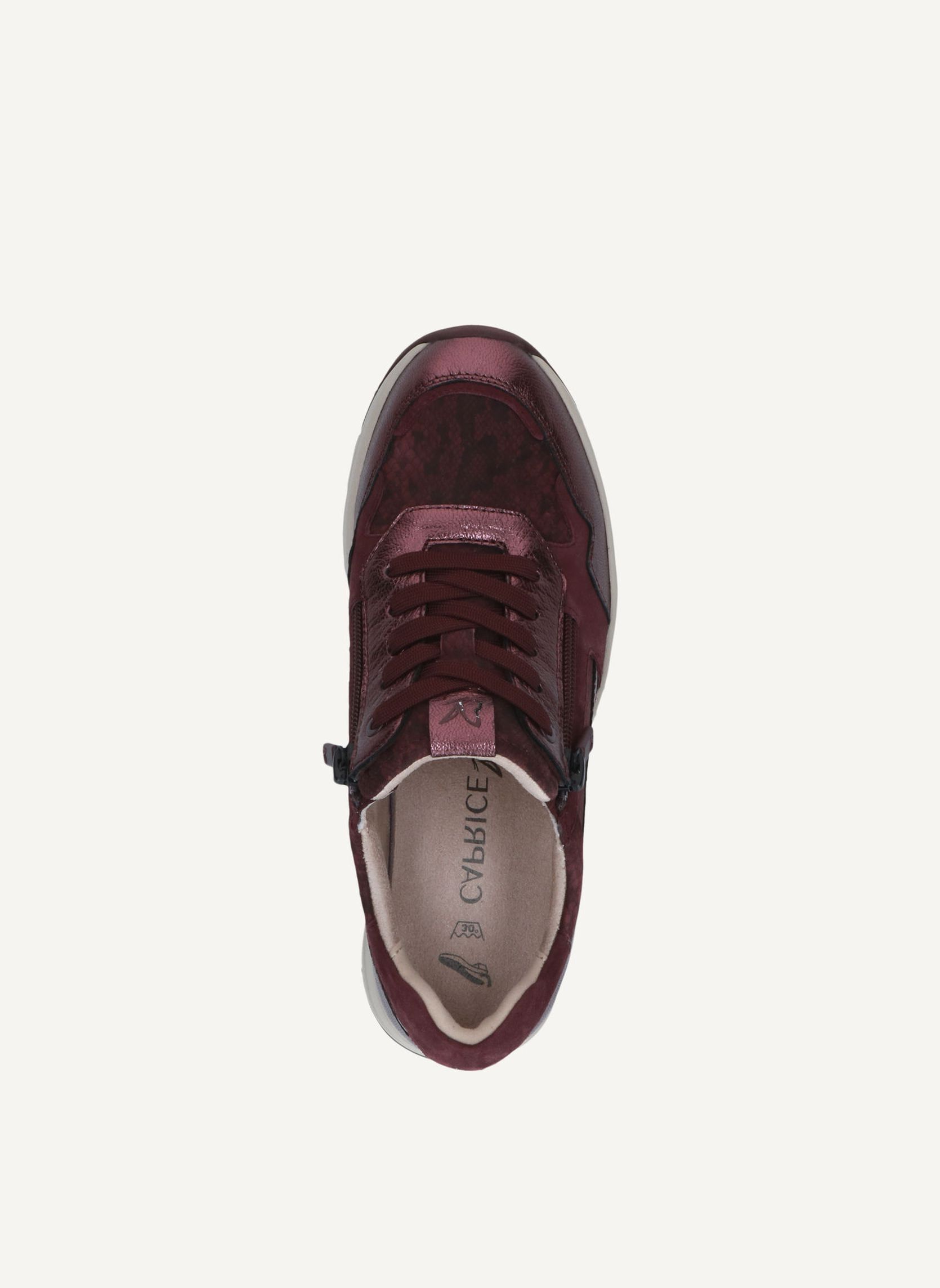 Baskets basses 9-23722-47 femme rouge Caprice Baskets basses 9-23722-47 femme rouge Rouge