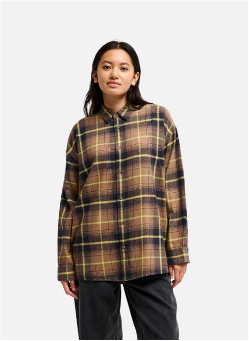 Quiksilver Chemises Lomond femme marron