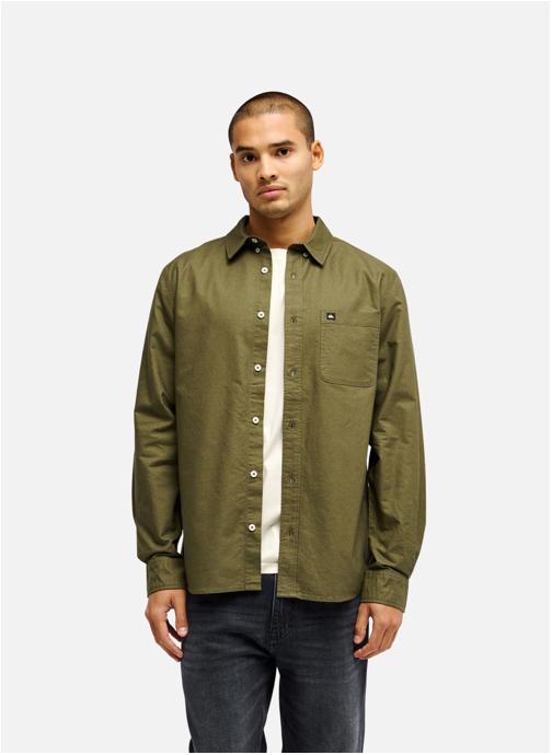 Quiksilver Chemises Smoke Trail Oxford homme vert