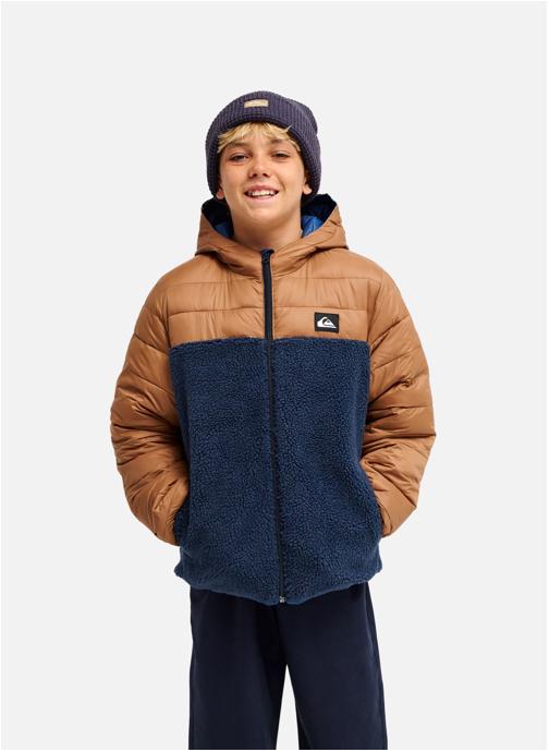 Quiksilver Blousons Scaly Reversible garçon marron