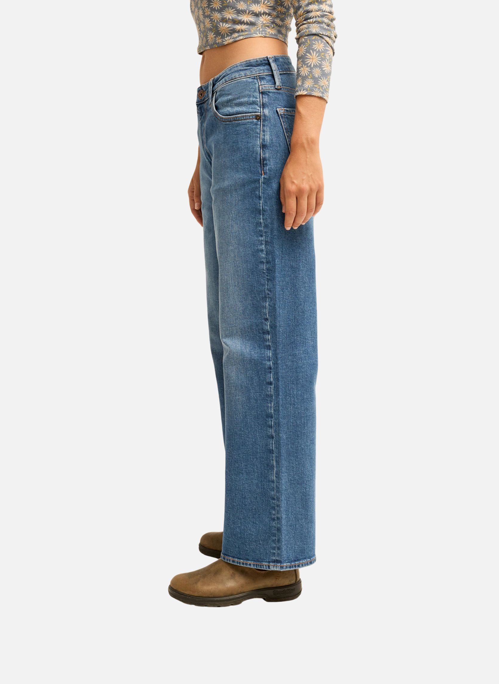 Jeans droit Shifter femme bleu Billabong Jeans droit Shifter femme bleu Bleu