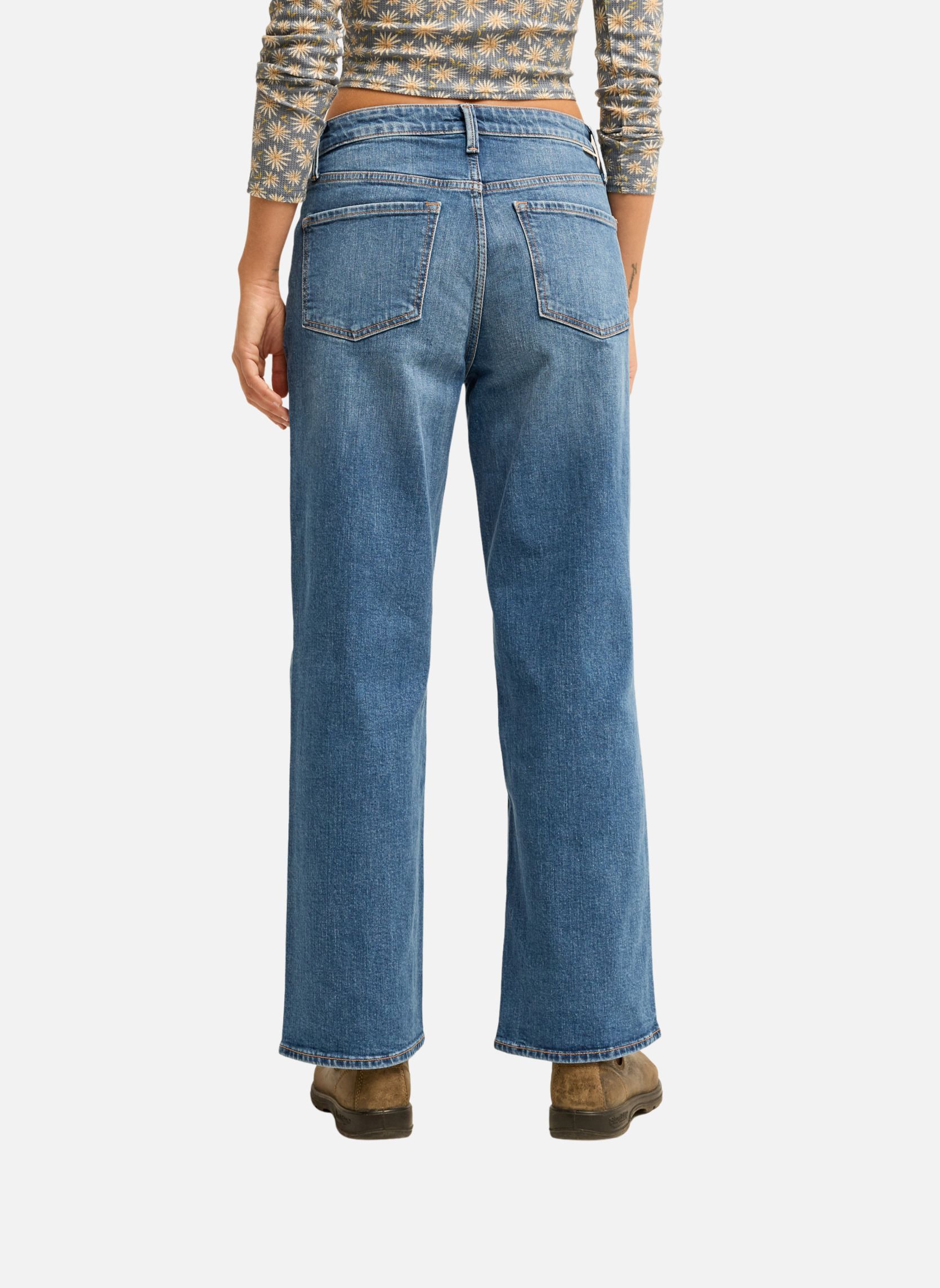 Jeans droit Shifter femme bleu Billabong Jeans droit Shifter femme bleu Bleu