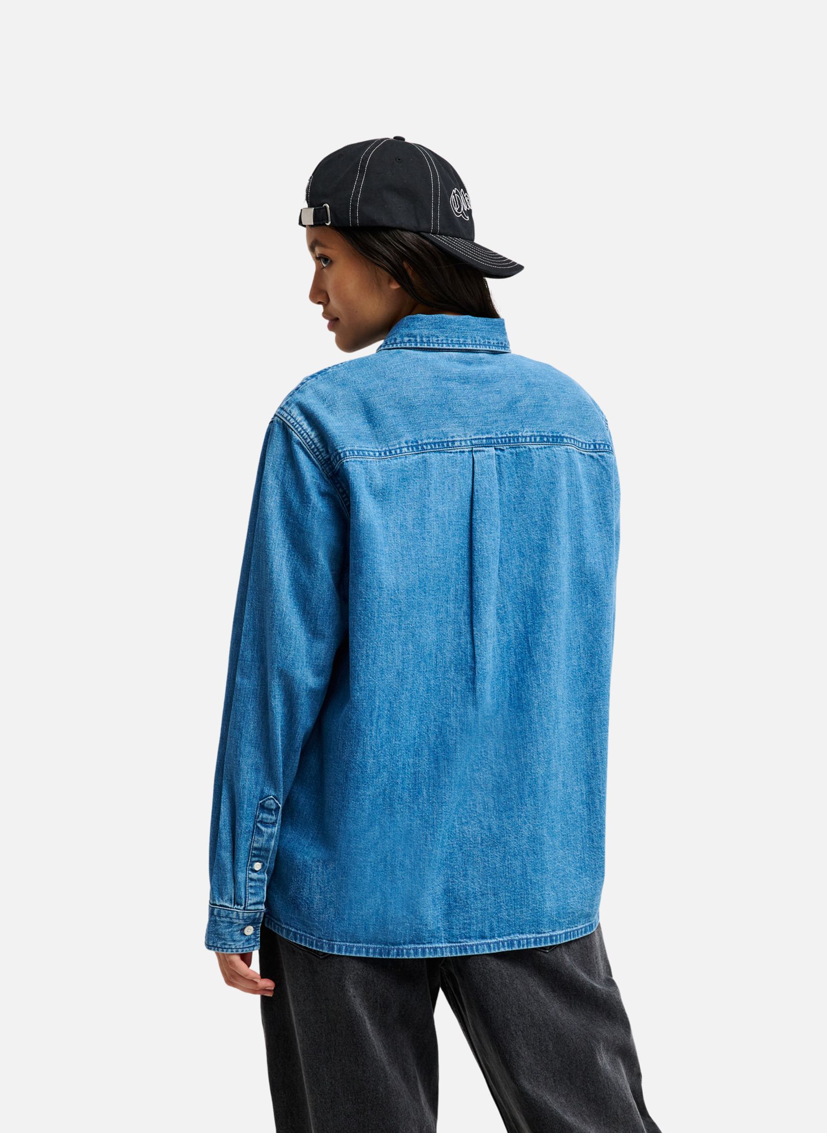 Chemises Cromwell femme bleu Quiksilver Chemises Cromwell femme bleu Bleu