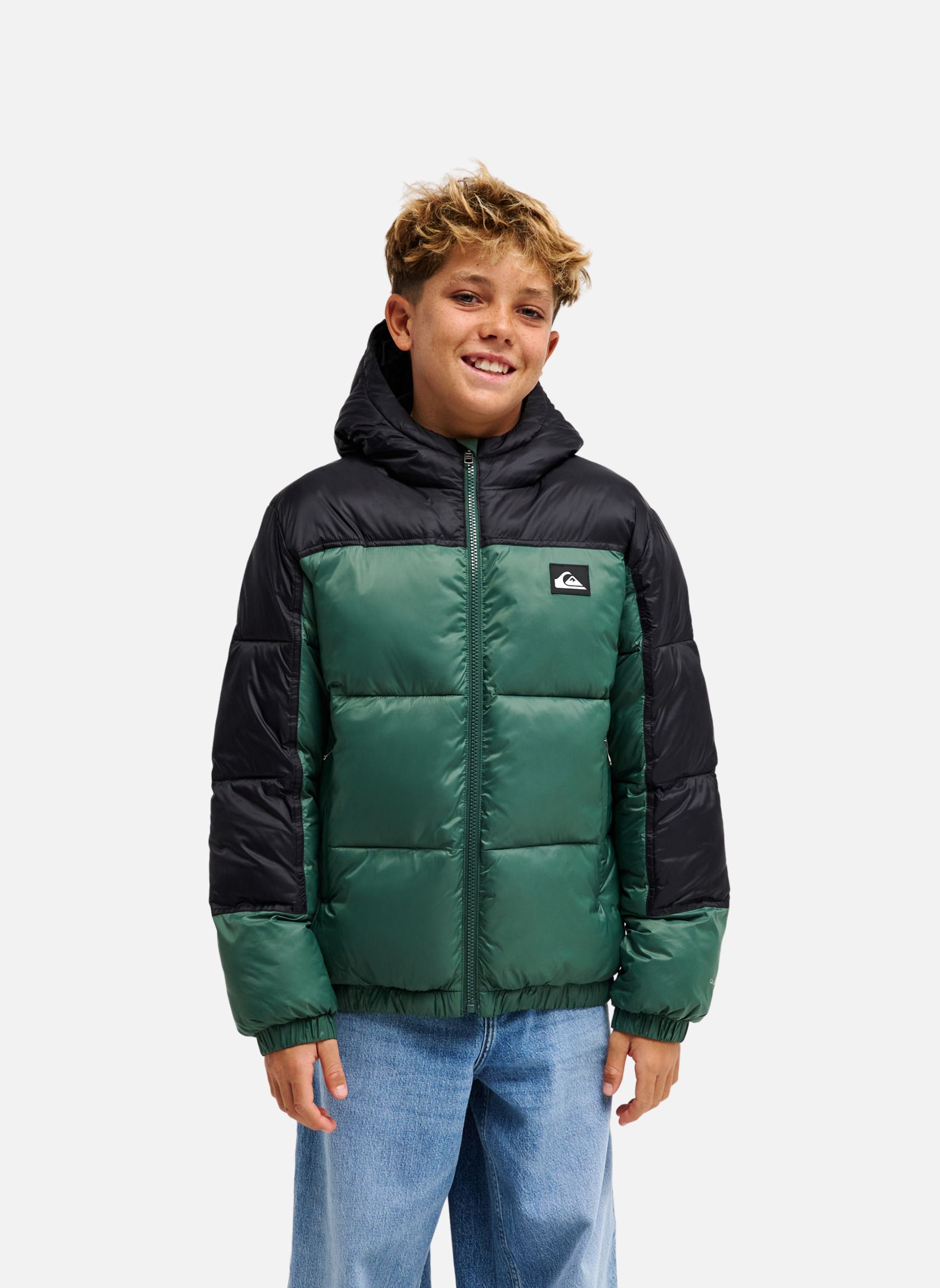 Blousons Cold Days garçon vert Quiksilver Blousons Cold Days garçon vert Vert