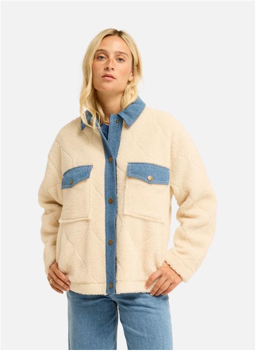 Billabong Blousons Stay Golden femme blanc