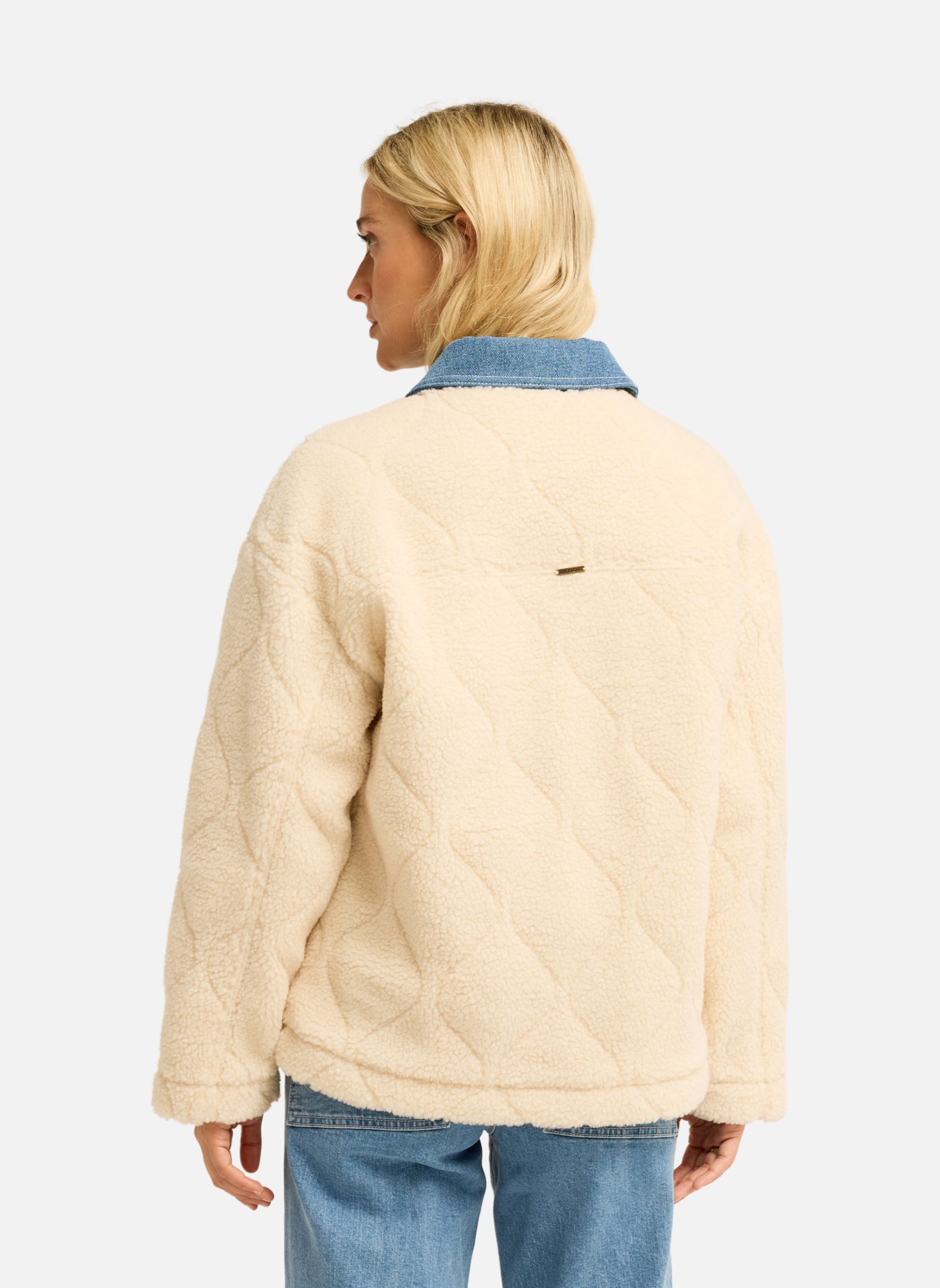 Blousons Stay Golden femme blanc Billabong Blousons Stay Golden femme blanc Blanc