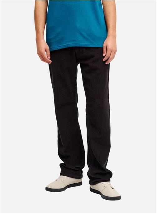 Quiksilver Pantalons droits Quiksilver Regular Cord homme noir