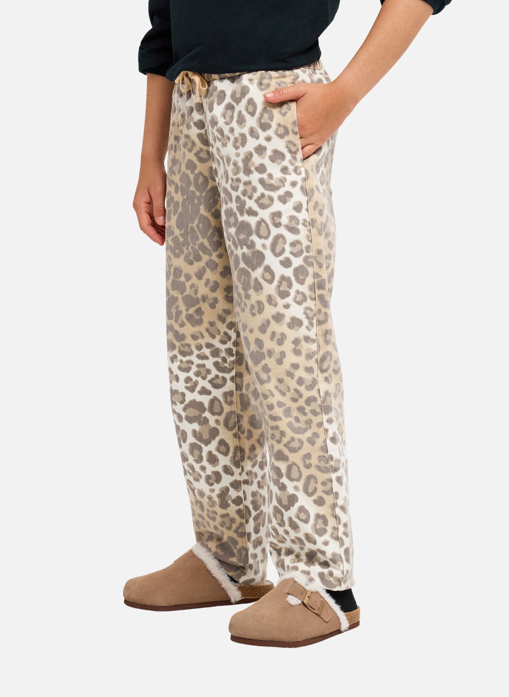 Pantalons Thousand Stars Printed fille beige Roxy Pantalons Thousand Stars Printed fille beige Beige