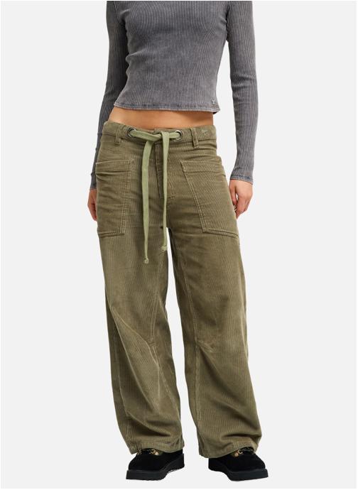 Roxy Pantalons droit Sky Is High femme vert