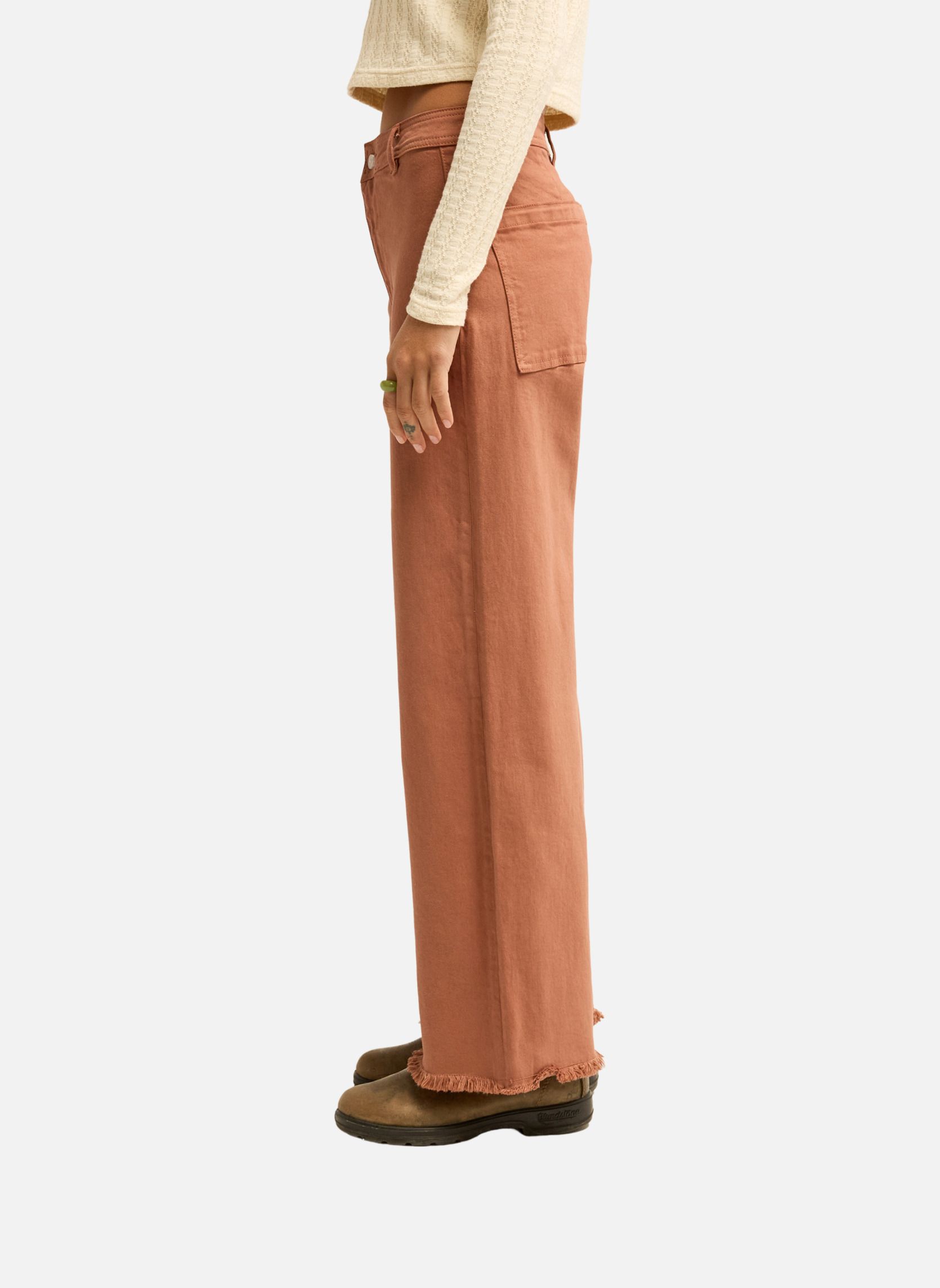 Pantalons droit Free Fall femme marron Billabong Pantalons droit Free Fall femme marron Marron