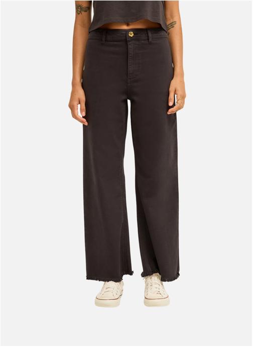 Billabong Pantalons droit Free Fall femme noir