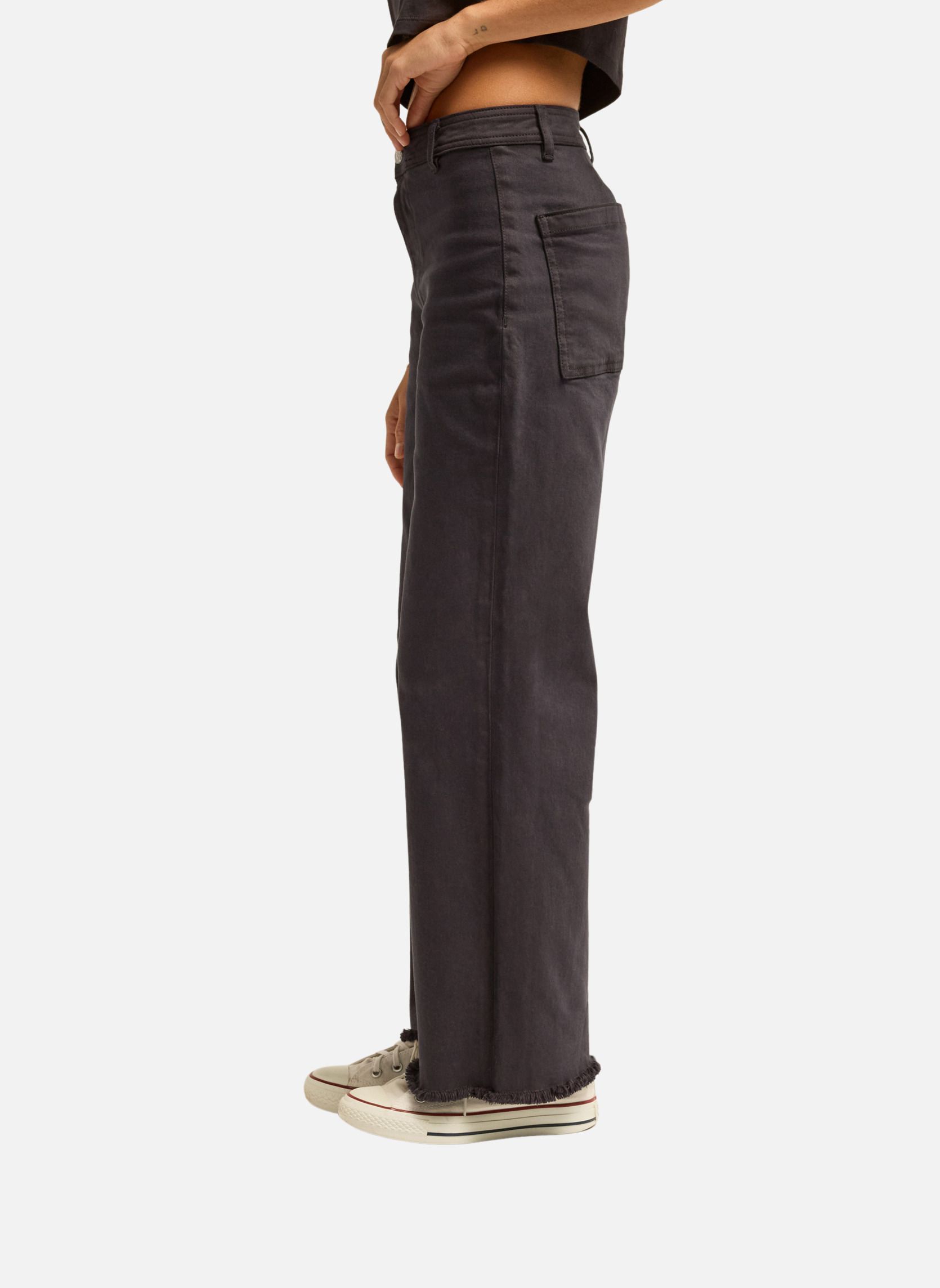 Pantalons droit Free Fall femme noir Billabong Pantalons droit Free Fall femme noir Noir