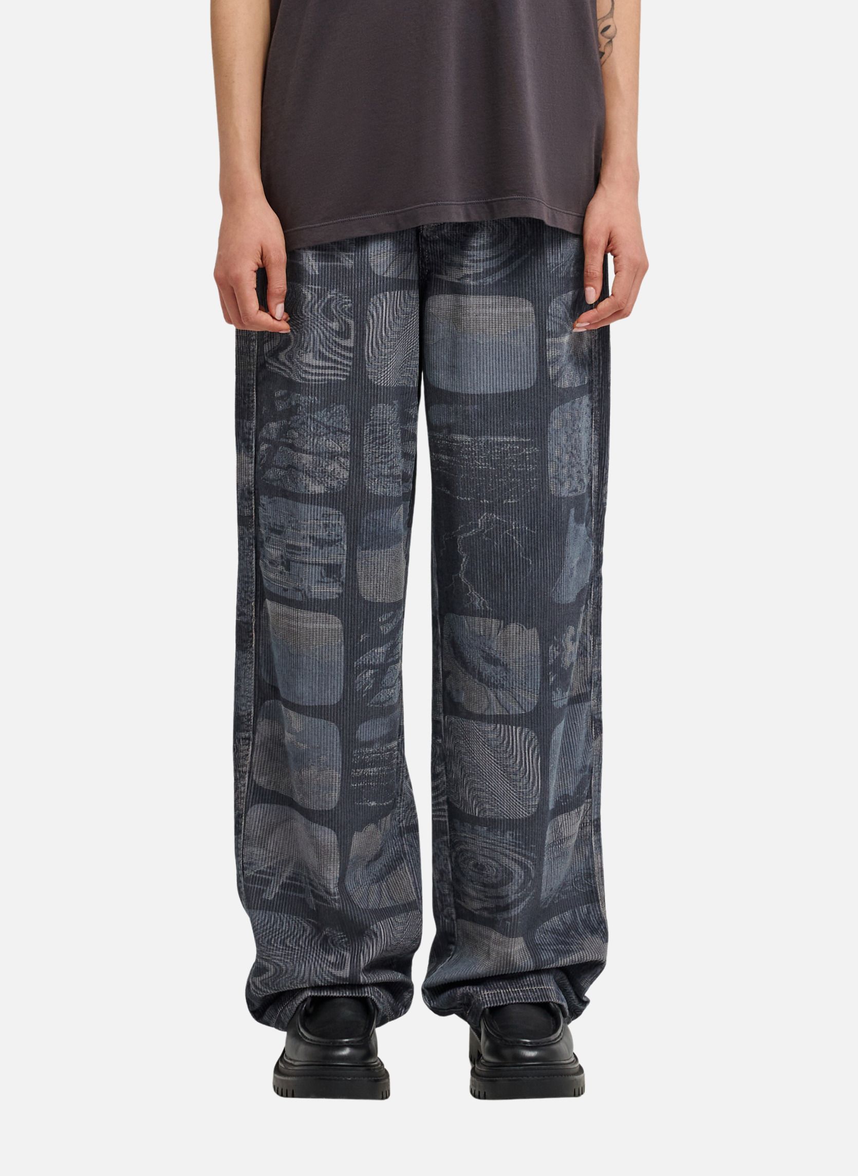 Pantalons droit 365 Corduroy femme bleu Element Pantalons droit 365 Corduroy femme bleu Bleu