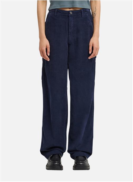 Element Pantalons droit Carpenter femme bleu