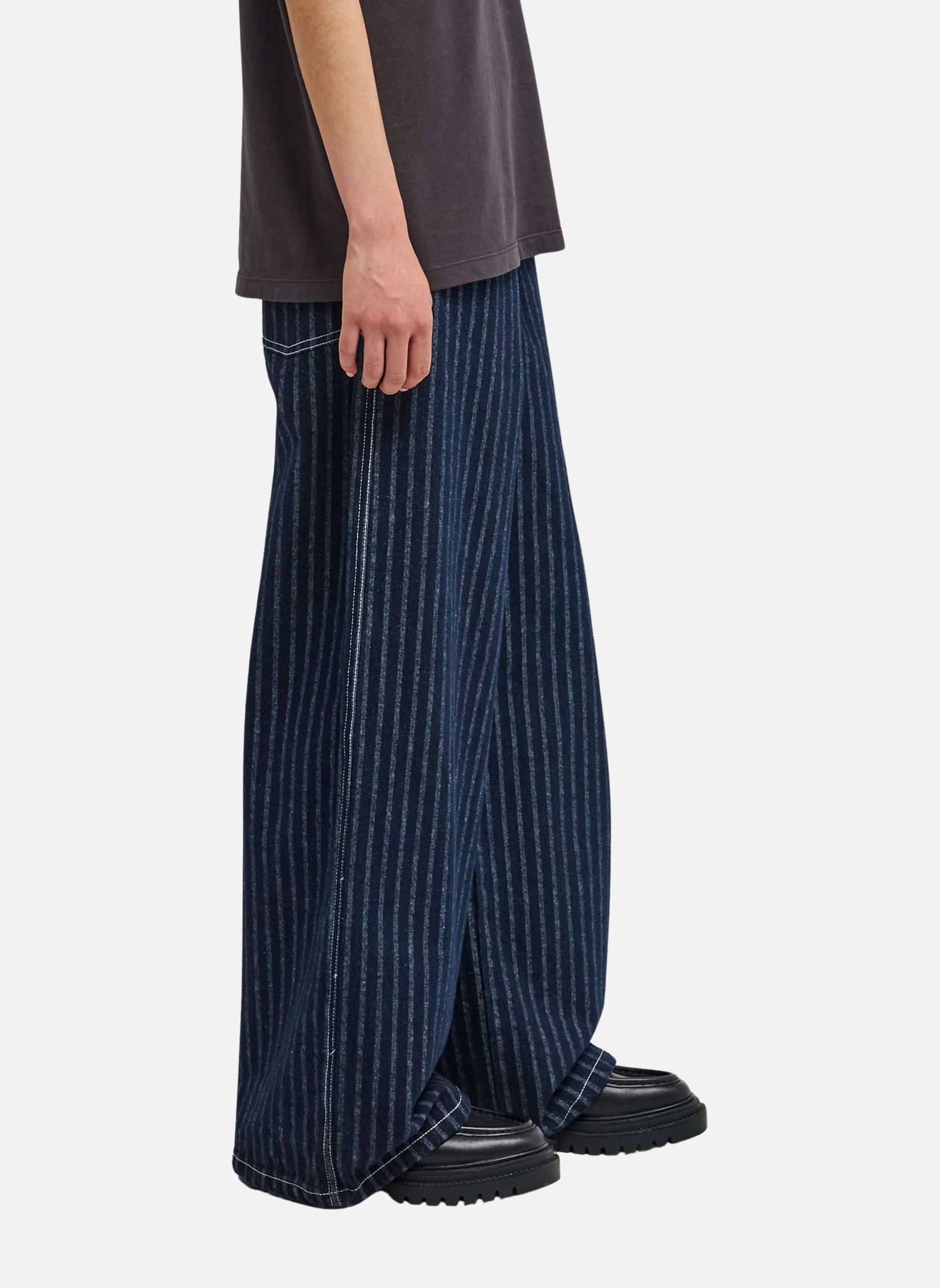Jeans droit 365 Wide Herringbone femme bleu Element Jeans droit 365 Wide Herringbone femme bleu Bleu