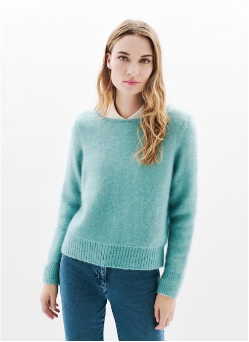 Caroll Pulls 252K-MSTEFANO femme bleu