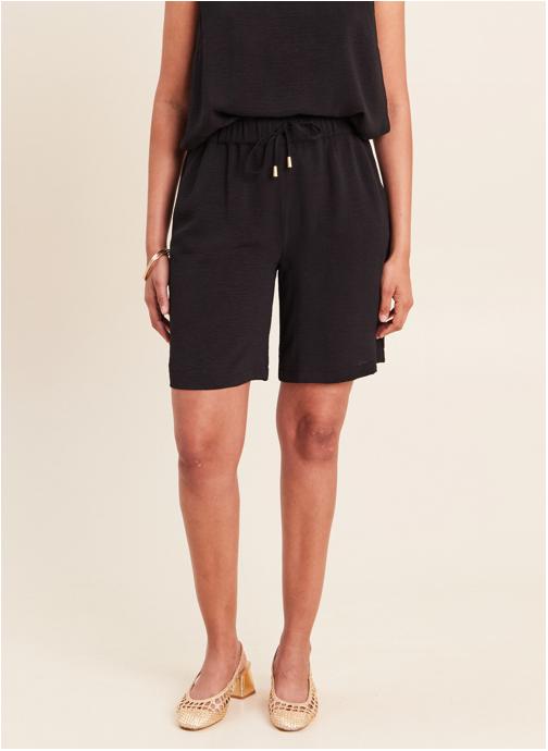 Bréal Bermudas PEBERMFLOU femme noir
