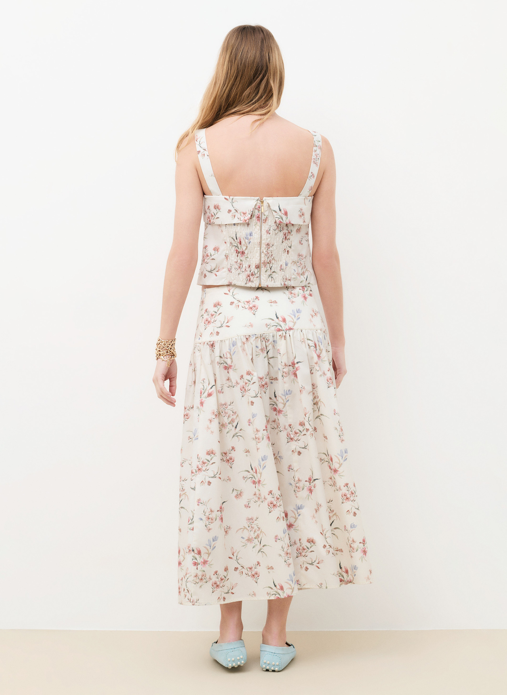 Tops 262C-CLYDIA femme beige Caroll Tops 262C-CLYDIA femme beige Beige