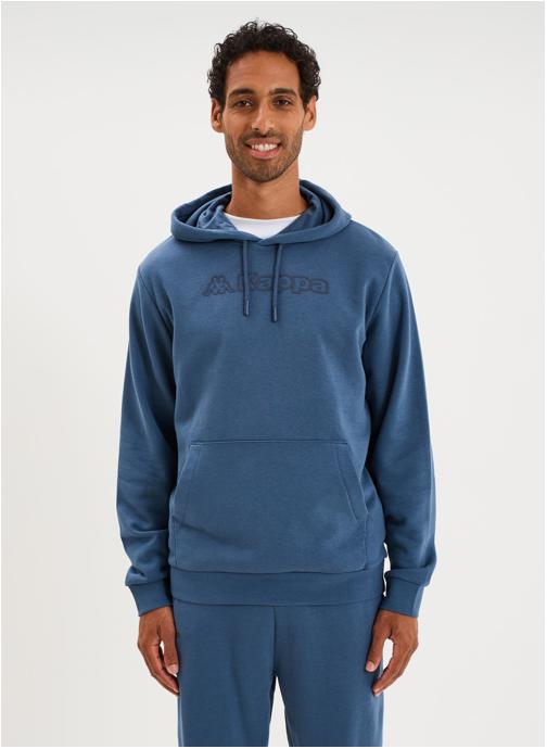 Kappa Sweats à capuche KAPPA1_341Q6PWWLS_FOGGIO homme bleu