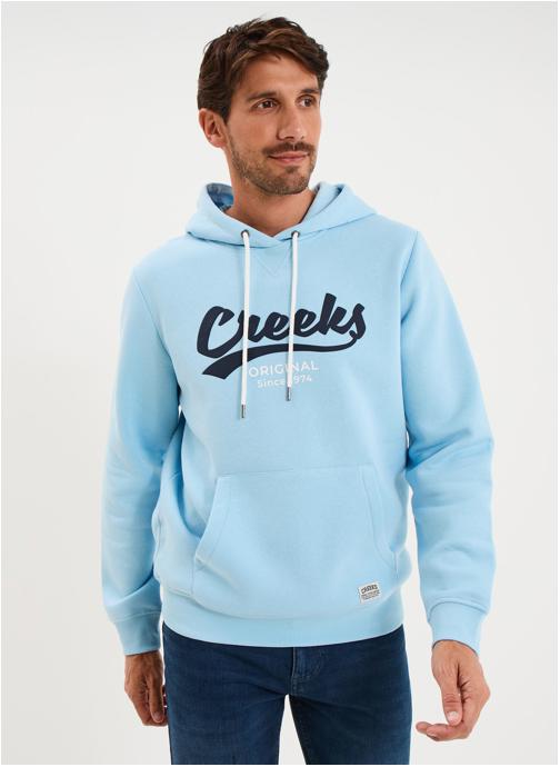 CREEKS Sweats à capuche CRE1SIMON_CLEAR homme bleu