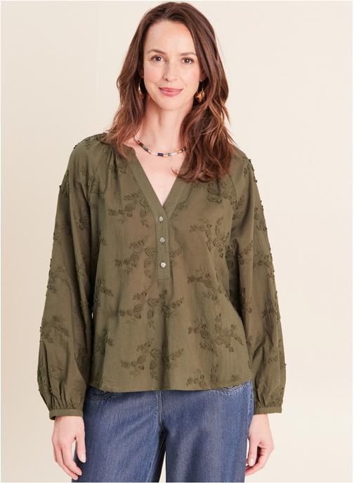 Bréal Chemises CEBLOOWILD femme vert