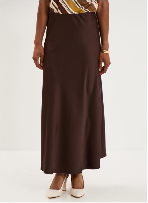 Mosquitos Jupes mi-longues MOS3_JMIDIFLARE26 femme marron