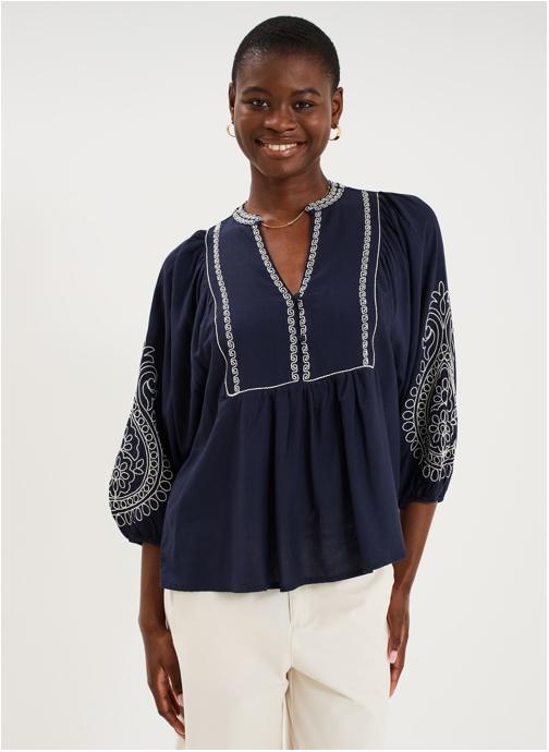 CREEKS Blouses CRE3_CHAMPAGNE femme bleu