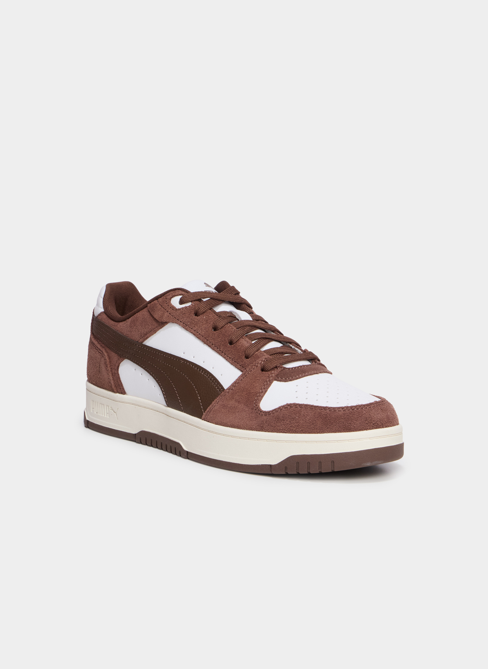 Baskets basses REBOUND_SLAMSD_S_H_TB_262 homme marron Puma Baskets basses REBOUND_SLAMSD_S_H_TB_262 homme marron Marron