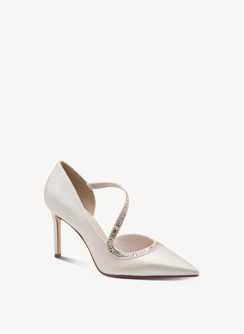 Tamaris Escarpins à brides 1-22444-47 femme blanc